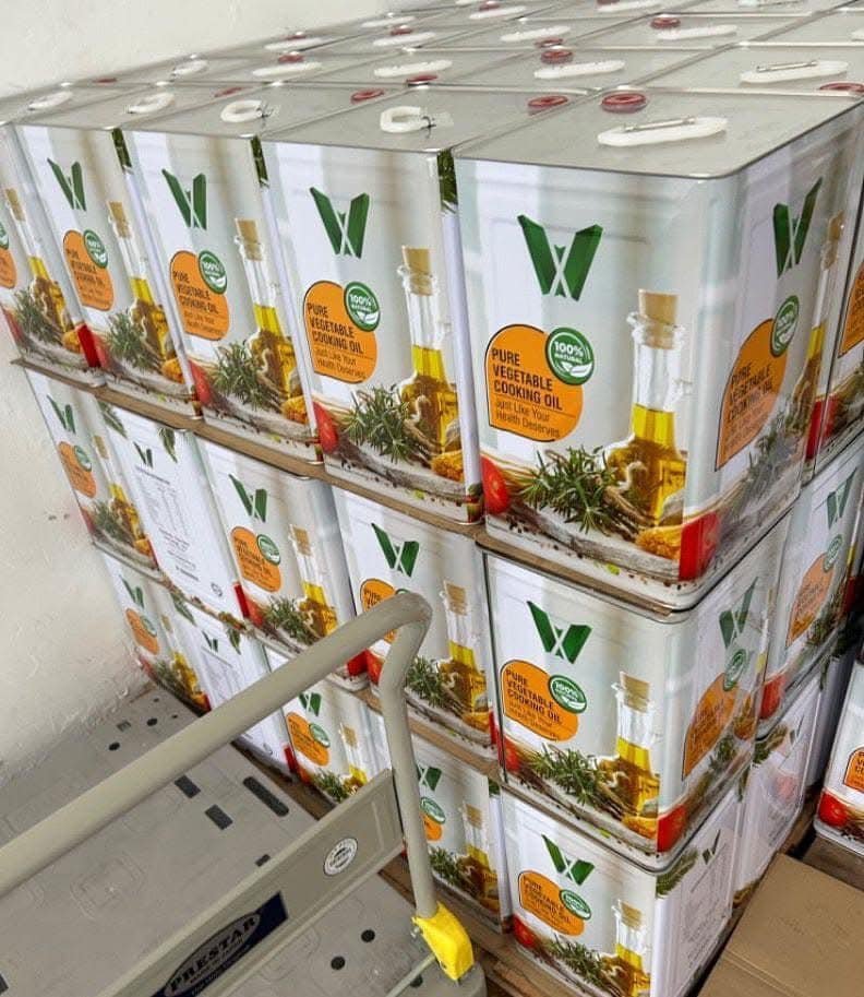 Vegetable Oil Pallet – Bulk Wholesale Cooking Oil (Mixed Sizes)