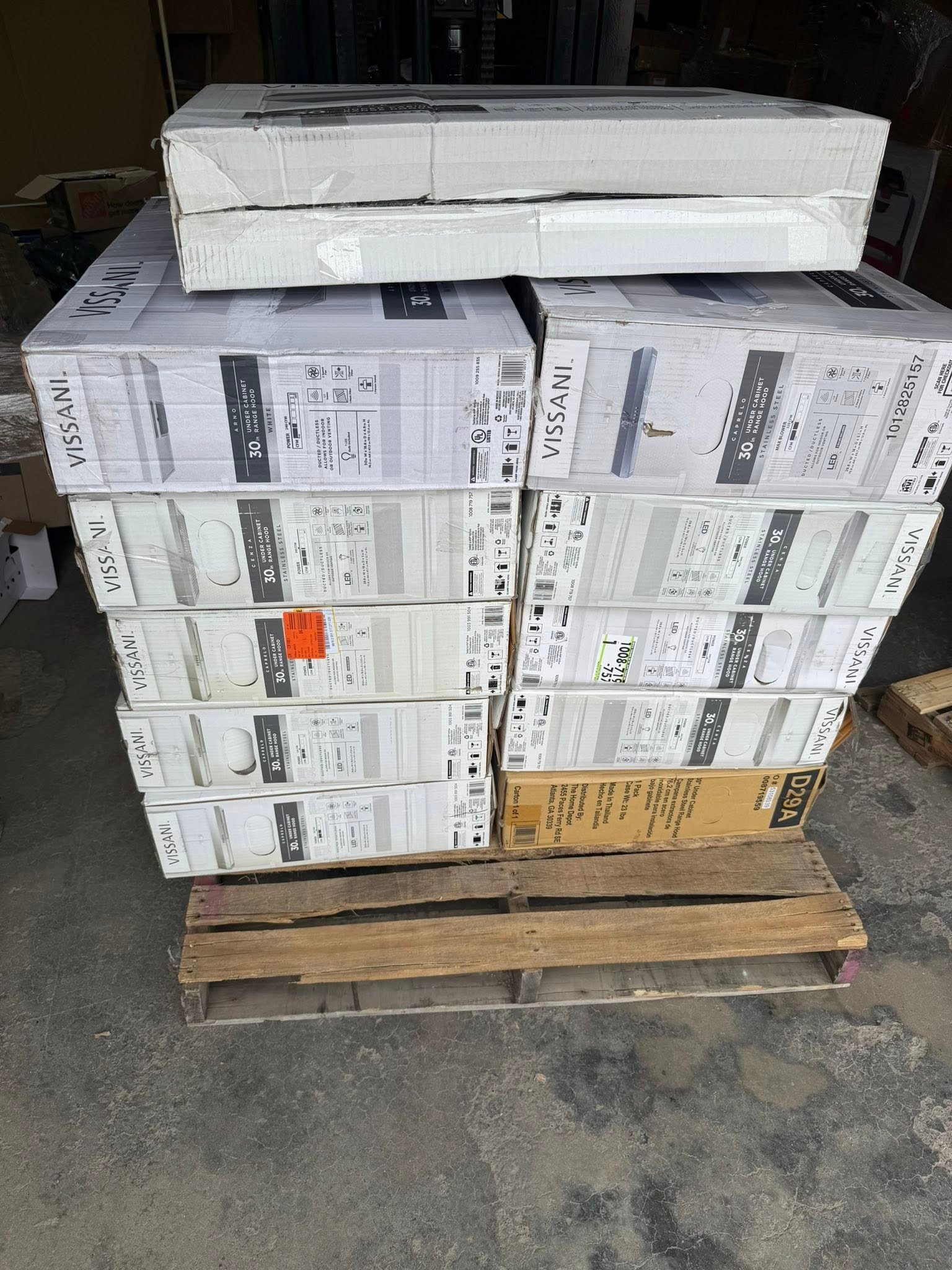 Range Hood Pallets - Image 8