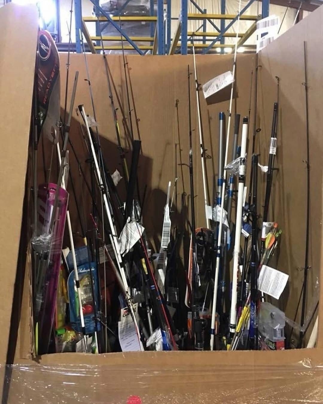 Fishing Equipment Pallet – 200 Pieces Rods, Reels & Tackle Wholesale - Image 9