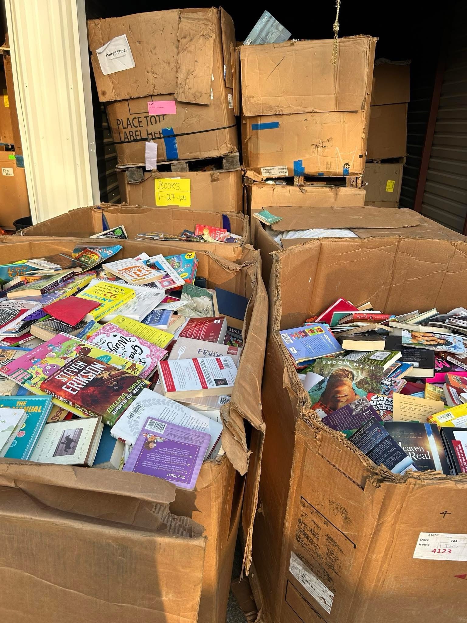 Mixed Books Pallets | 900–1000 Books Wholesale Liquidation Bulk Deals - Image 10
