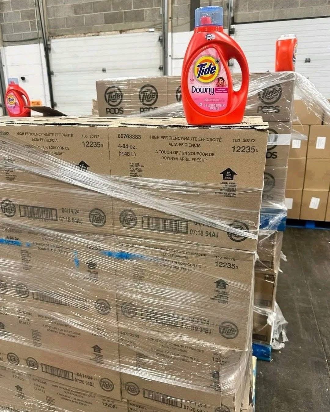 Detergent Pallet – 350 Pieces Bulk Laundry & Cleaning Detergents Wholesale - Image 3