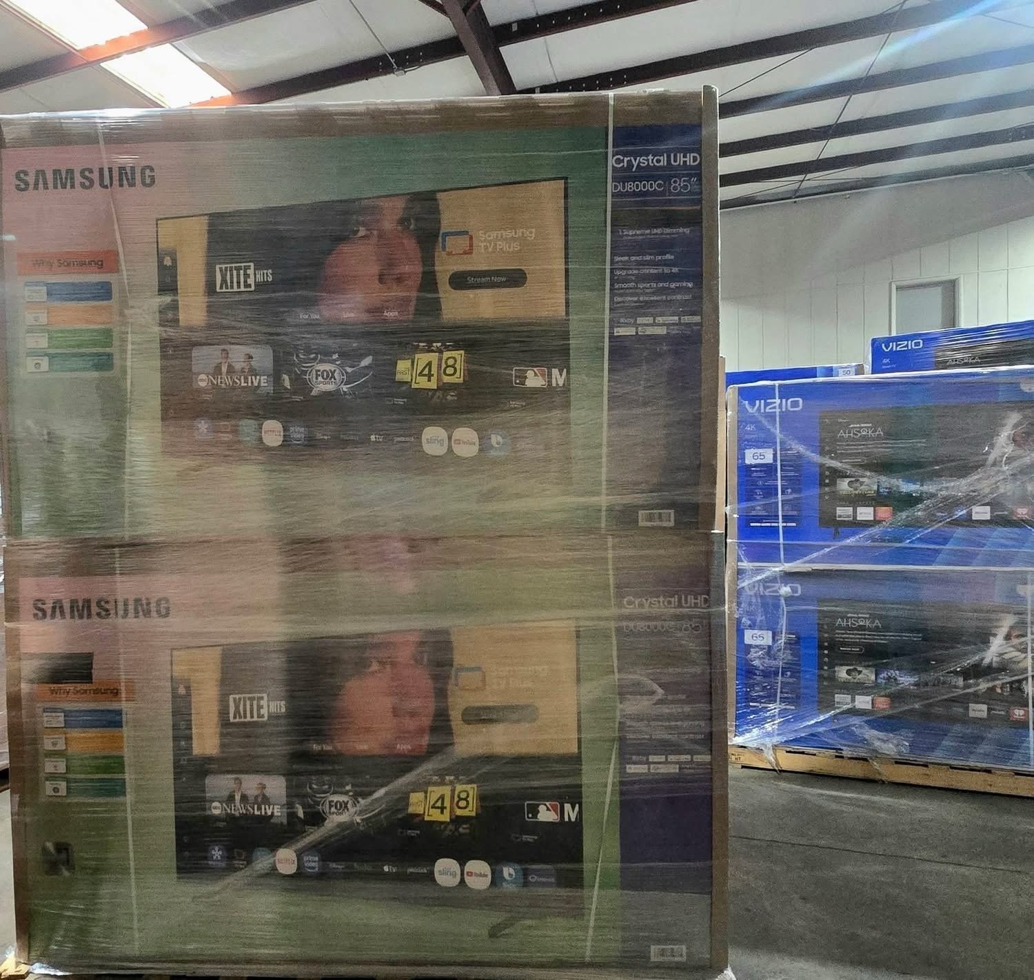 Flat Screen TV Pallet – 15–18 Units 50–85 Inch Smart TVs Wholesale - Image 19