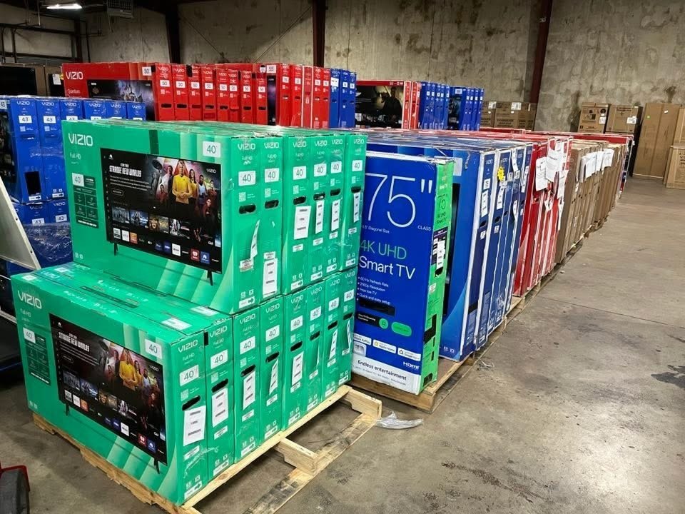 Flat Screen TV Pallet – 15–18 Units 50–85 Inch Smart TVs Wholesale - Image 22
