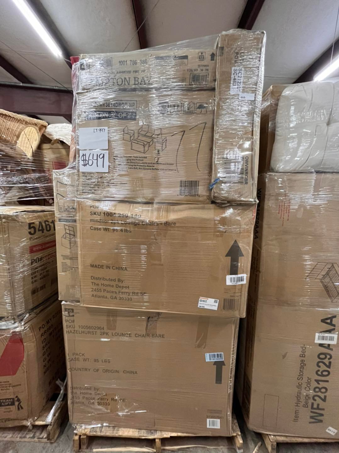 Walmart general merchandise pallets - Image 5
