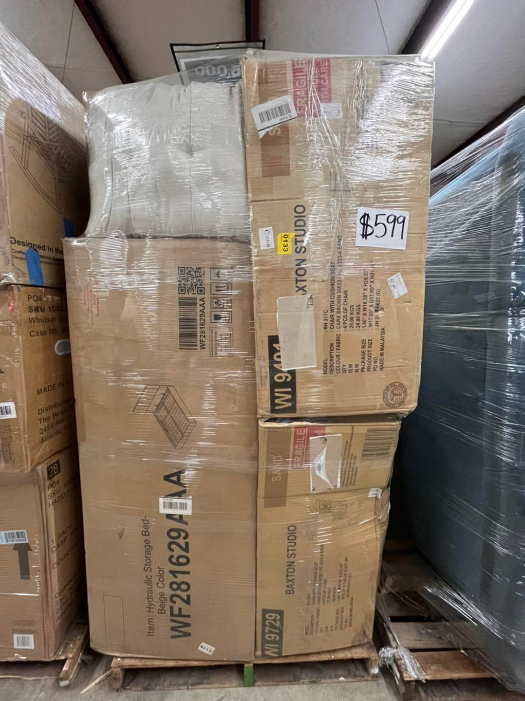 Walmart general merchandise pallets - Image 3