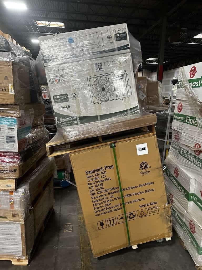 Home Depot Return Pallets for Sale