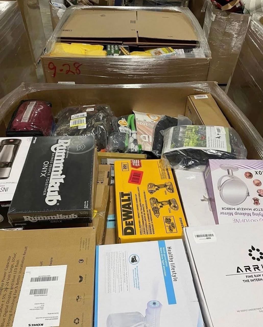 Amazon Return Pallets – Mixed Merchandise